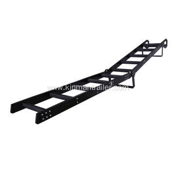 aluminum foldable extension step ladder for truck